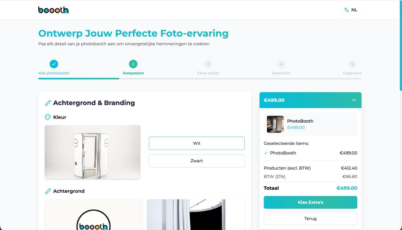 Boooth - live website